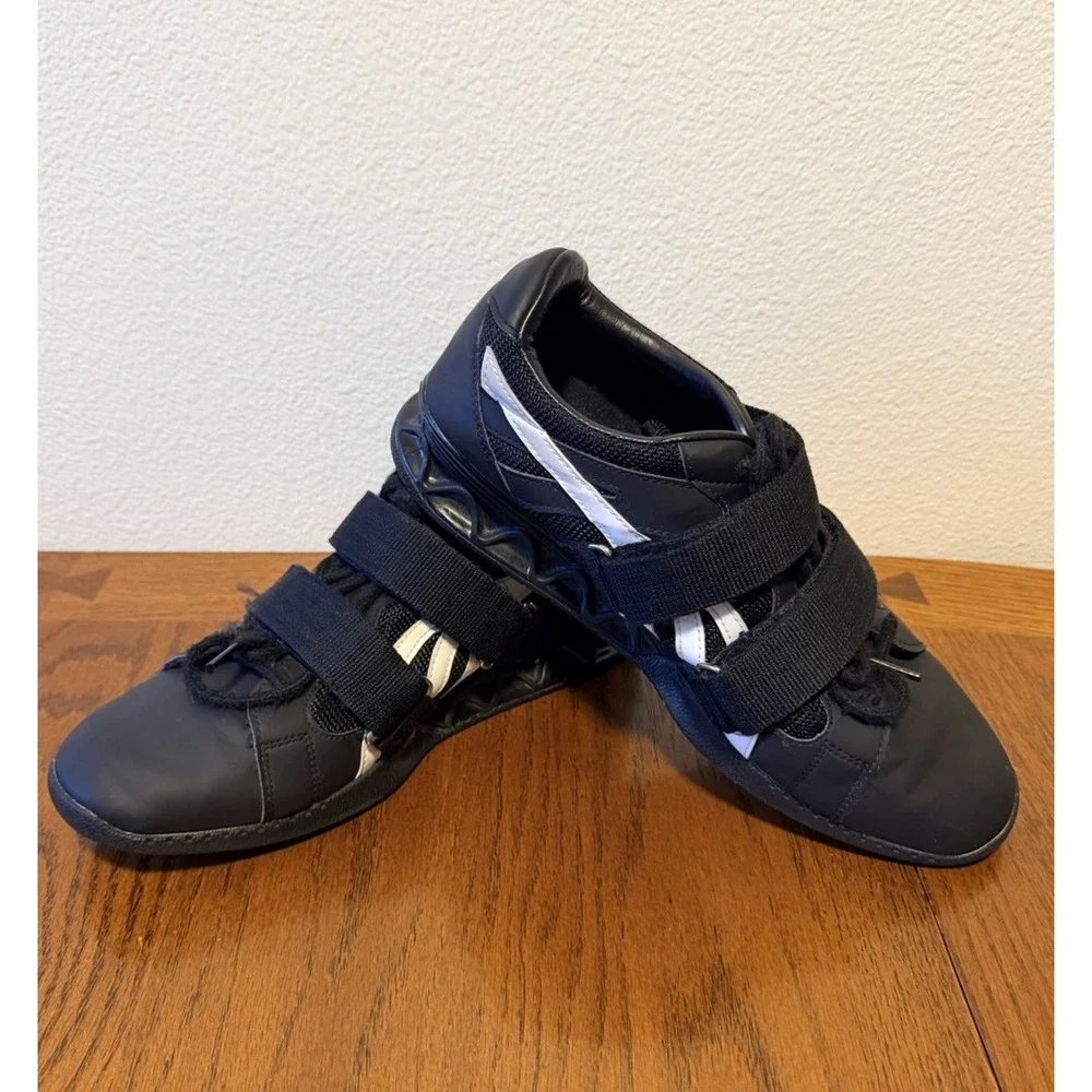 Do-Win Weightlifting Shoes Mens Size 10.5 Black White Athletic Gym‎ Training